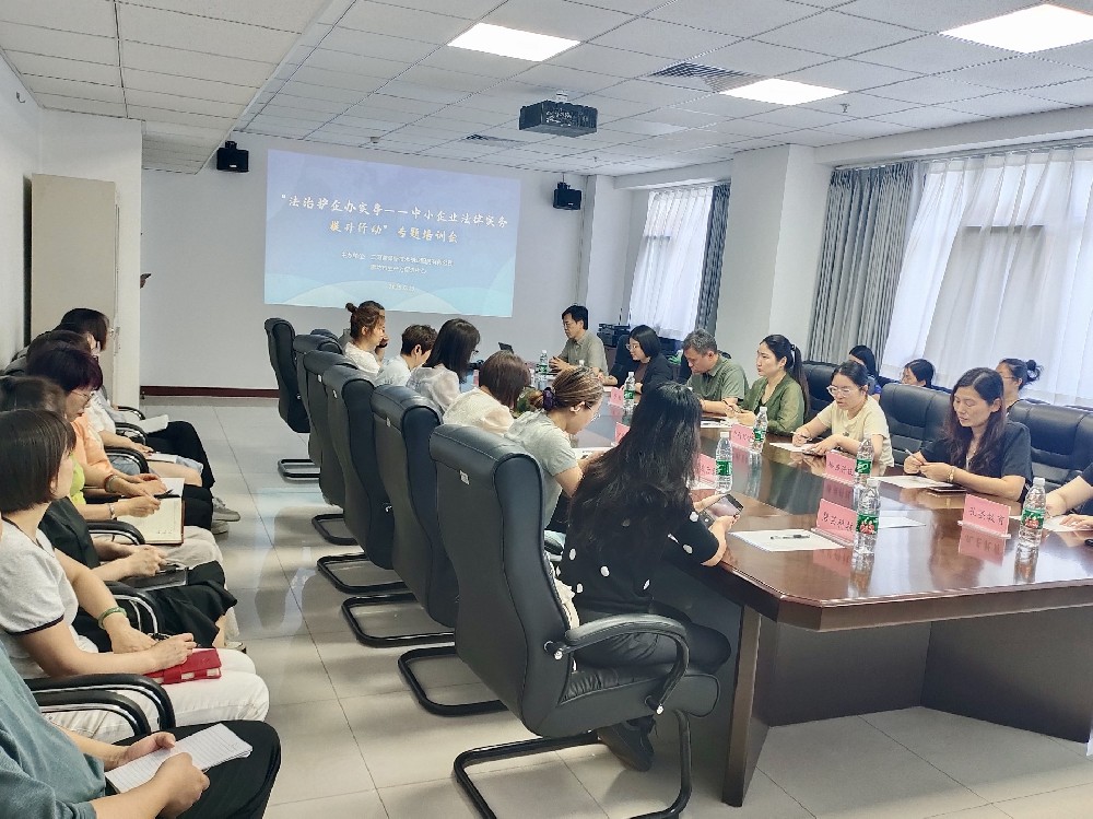 燕郊高新区成功举办“法治护企办实事”专题活动